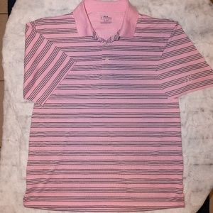 PGA Tour MEN'S SIZE X-LARGE GOLF POLO SHIRT - PINK